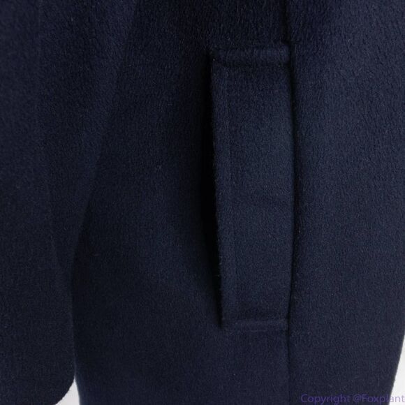 Vintage Talbots Pea Coat, USA made, wool,‎ navy blue, size 16 - Picture 9 of 16